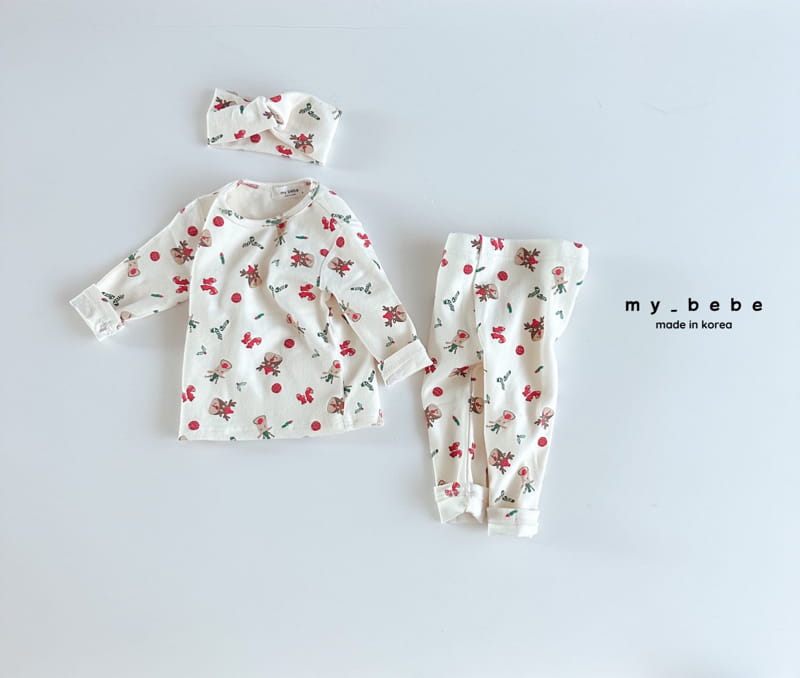 My Bebe - Korean Children Fashion - #kidsstore - Bear Pajama Set - 12