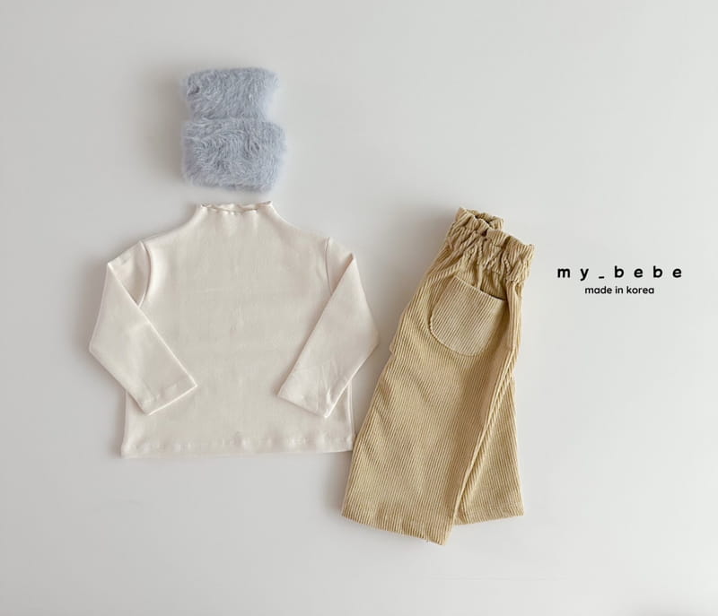 My Bebe - Korean Children Fashion - #minifashionista - 20 Turtleneck Tee - 5