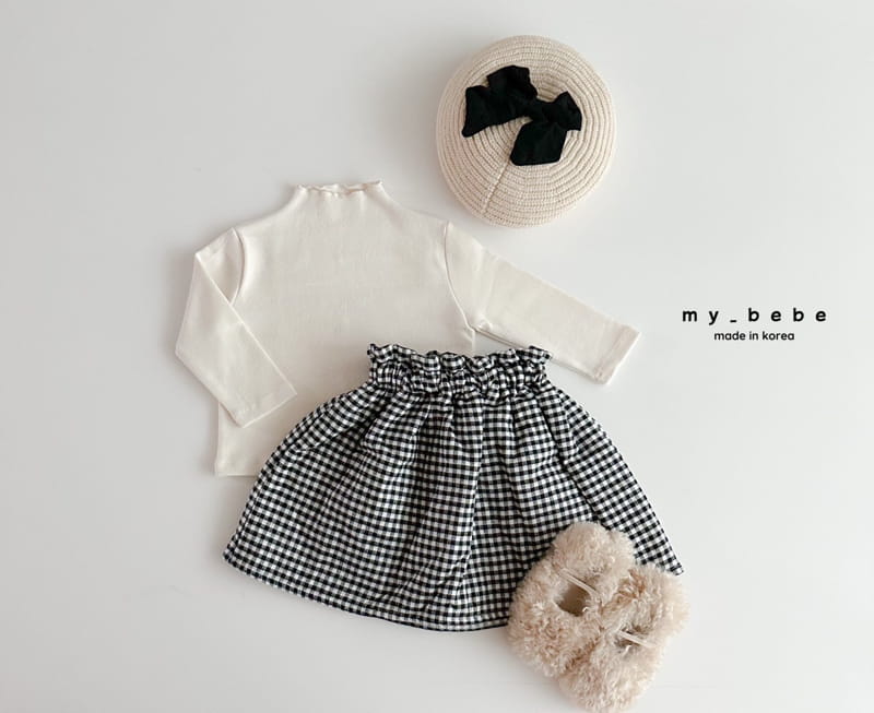 My Bebe - Korean Children Fashion - #prettylittlegirls - 20 Turtleneck Tee - 6