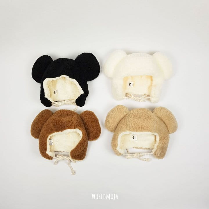 New World - Korean Children Fashion - #Kfashion4kids - Bear Bbogle Warm Hat - 3