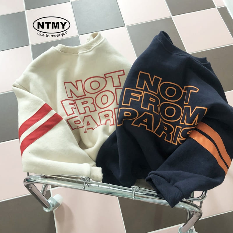 Nice To Meet You - Korean Children Fashion - #Kfashion4kids - From Tape Sweatshirt - 12