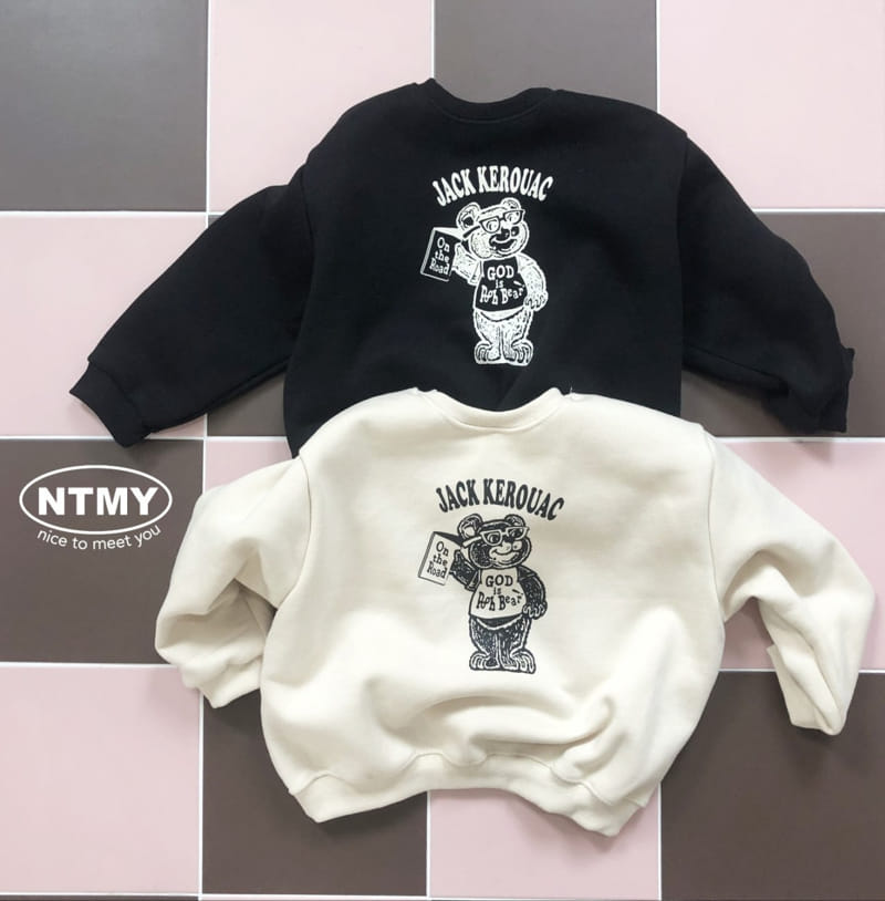 Nice To Meet You - Korean Children Fashion - #Kfashion4kids - Pu Bear Sweatshirt - 11