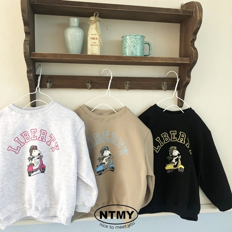 Nice To Meet You - Korean Children Fashion - #stylishchildhood - Scooter Sweatshirt - 4