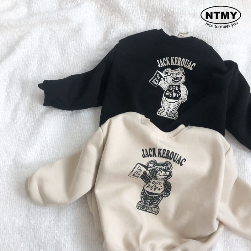 Nice To Meet You - Korean Children Fashion - #childofig - Pu Bear Sweatshirt - 3