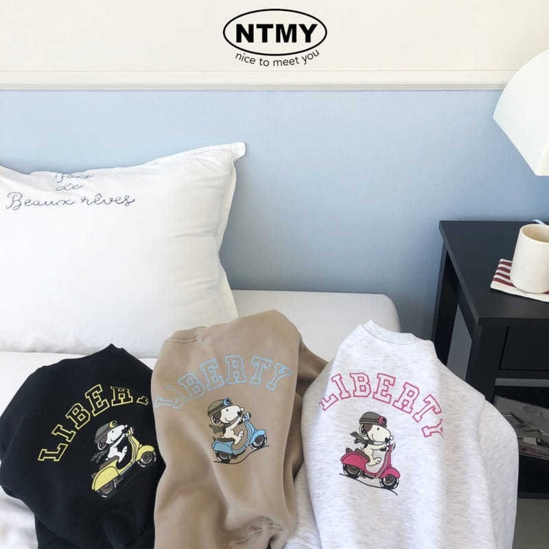 Nice To Meet You - Korean Children Fashion - #fashionkids - Scooter Sweatshirt - 8