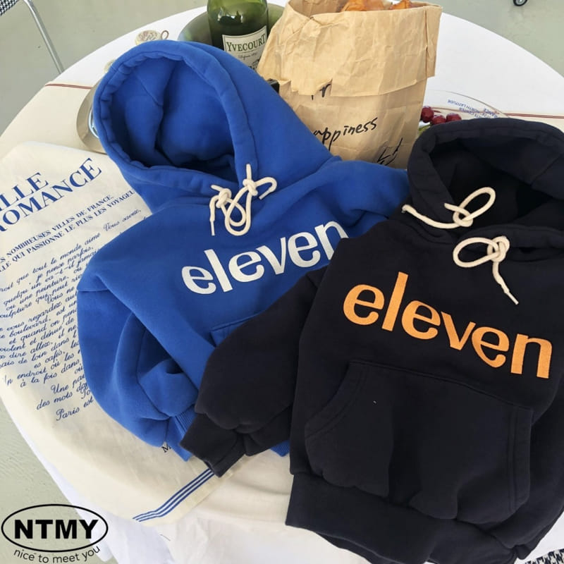 Nice To Meet You - Korean Children Fashion - #kidsshorts - Eleven Hoody Tee - 2