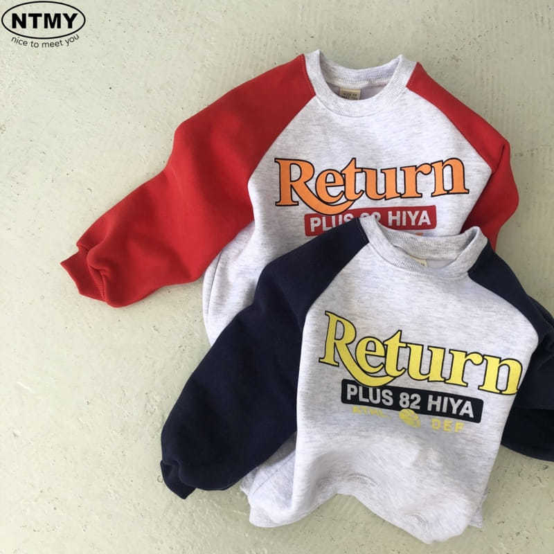 Nice To Meet You - Korean Children Fashion - #kidsshorts - Return Sweatshirt