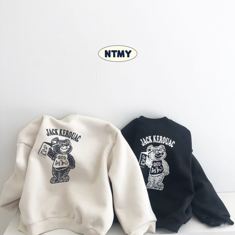 Nice To Meet You - Korean Children Fashion - #kidsshorts - Pu Bear Sweatshirt - 8