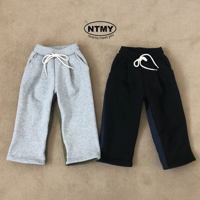 Nice To Meet You - Korean Children Fashion - #kidsshorts - Bonding Pants - 4