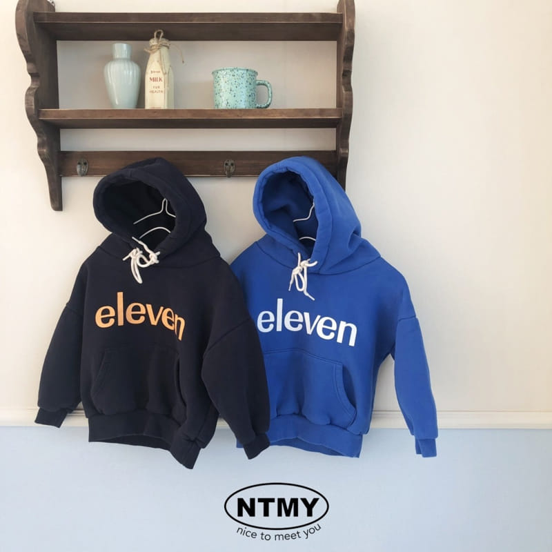 Nice To Meet You - Korean Children Fashion - #magicofchildhood - Eleven Hoody Tee - 7