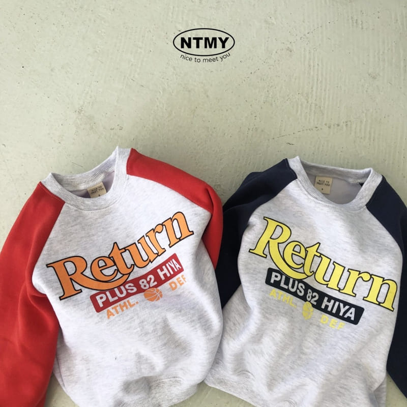 Nice To Meet You - Korean Children Fashion - #stylishchildhood - Return Sweatshirt - 11