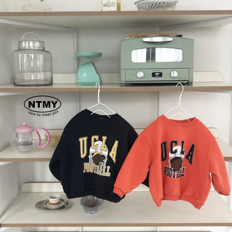 Nice To Meet You - Korean Children Fashion - #stylishchildhood - Football Sweatshirt