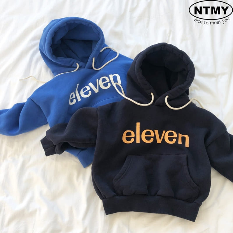 Nice To Meet You - Korean Children Fashion - #todddlerfashion - Eleven Hoody Tee - 10