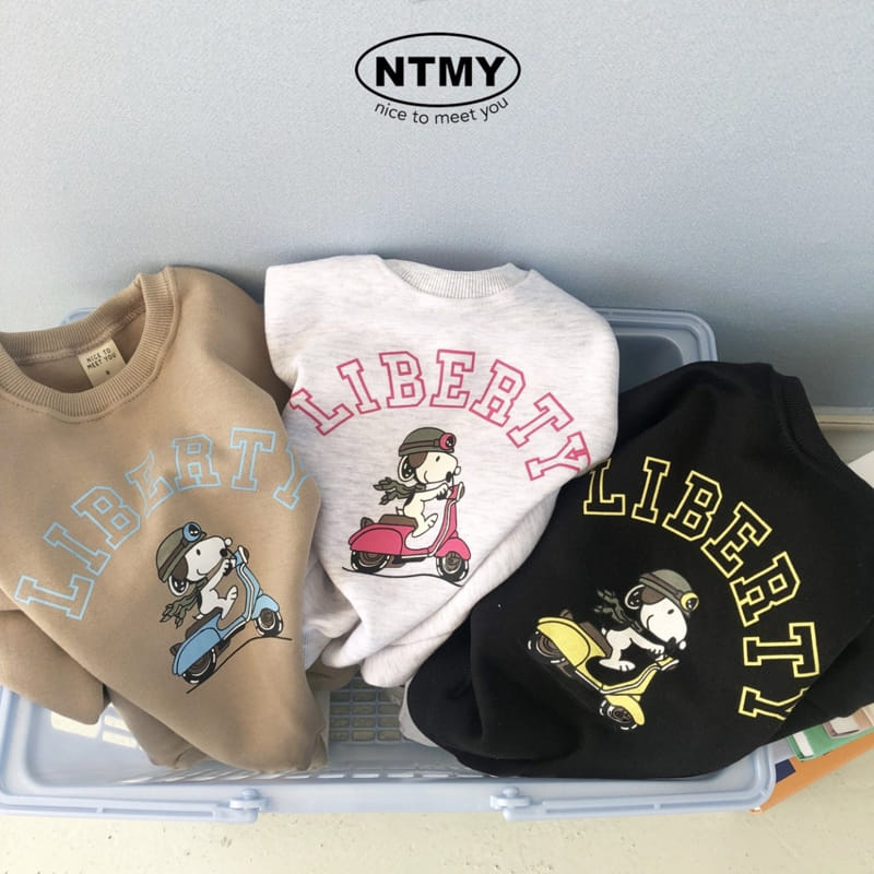 Nice To Meet You - Korean Children Fashion - #todddlerfashion - Scooter Sweatshirt