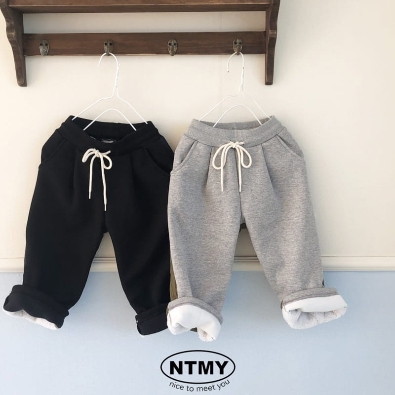 Nice To Meet You - Korean Children Fashion - #toddlerclothing - Bonding Pants - 12