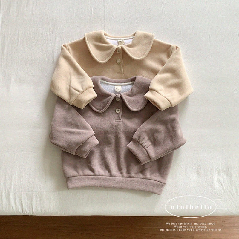 Ninibello - Korean Children Fashion - #Kfashion4kids - Circle Collar Sweatshirt