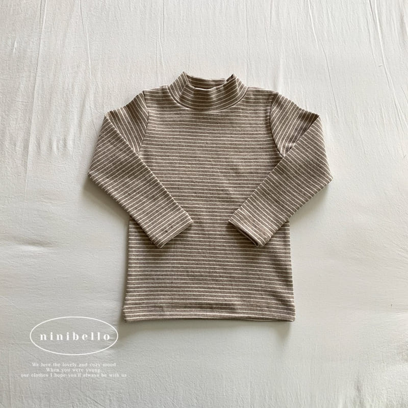 Ninibello - Korean Children Fashion - #Kfashion4kids - 1+1 Warm Turtlenck Tee - 7