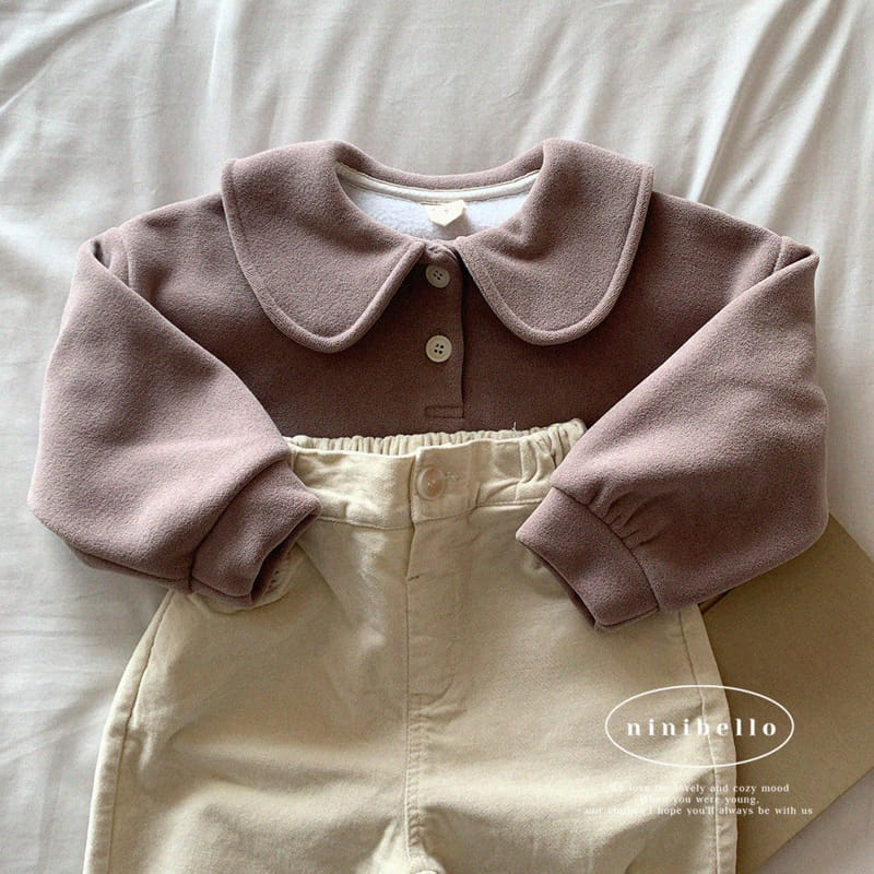 Ninibello - Korean Children Fashion - #childofig - Circle Collar Sweatshirt - 7