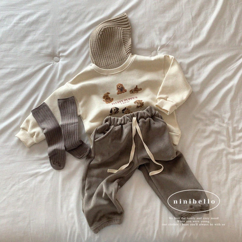 Ninibello - Korean Children Fashion - #designkidswear - Puppy Sweatshirt - 6