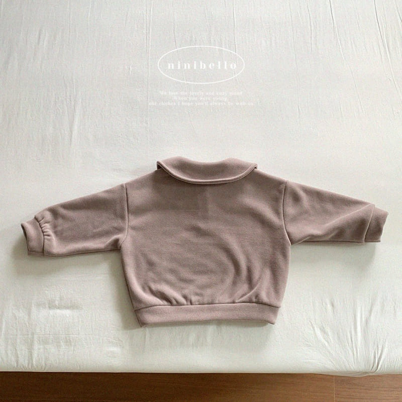 Ninibello - Korean Children Fashion - #prettylittlegirls - Circle Collar Sweatshirt - 5