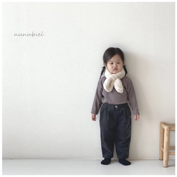 Nunubiel - Korean Baby Fashion - #babyclothing - Bebe Mink Muffler - 7