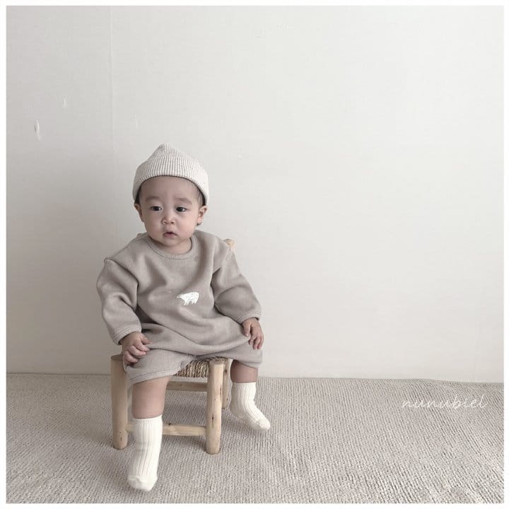 Nunubiel - Korean Baby Fashion - #babyoninstagram - Bebe Bear Romper - 8