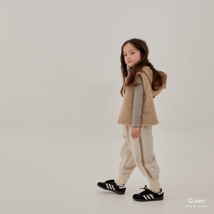 O Wen - Korean Children Fashion - #Kfashion4kids - Dumble Hoody Vest - 3