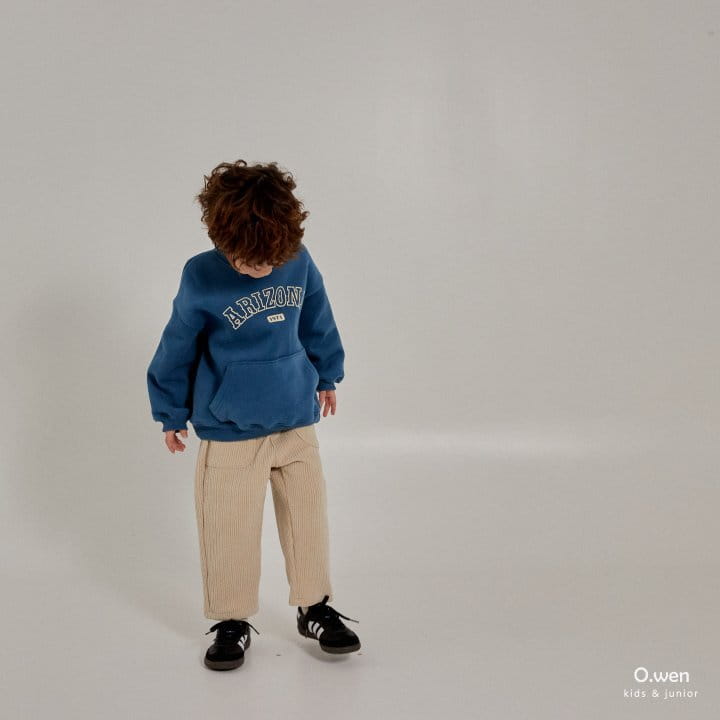 O Wen - Korean Children Fashion - #designkidswear - Corduroy Veloure Pants - 9