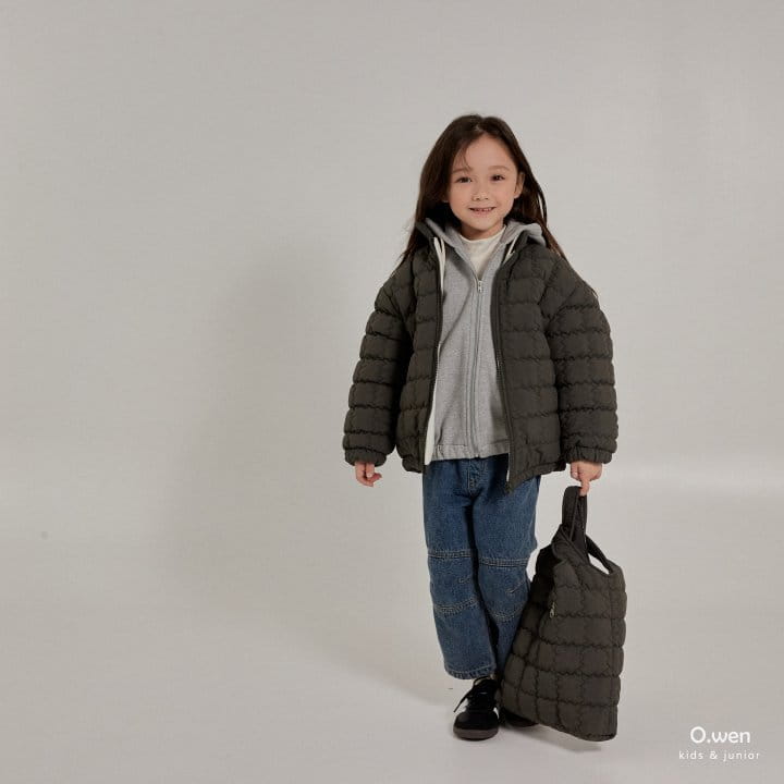 O Wen - Korean Children Fashion - #fashionkids - Winter Slit Fleece Jeans - 12