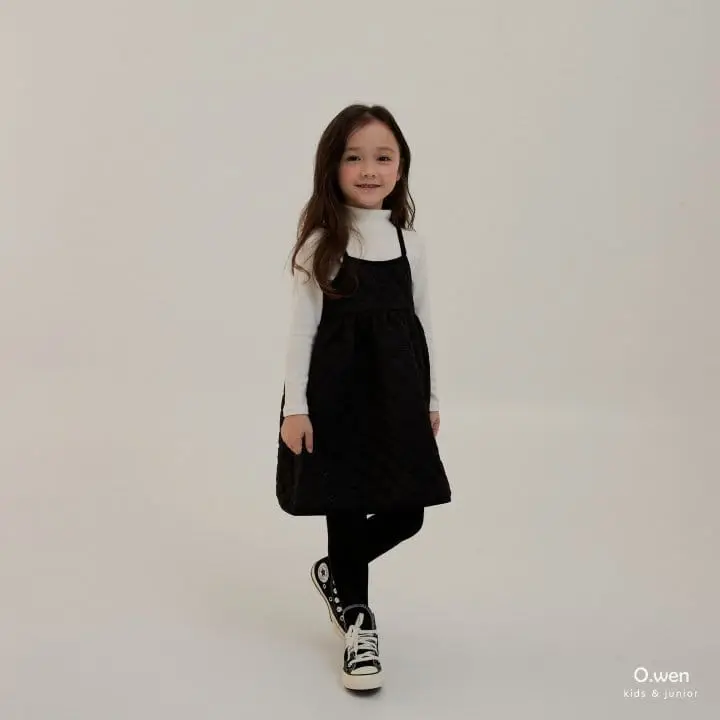 O Wen - Korean Children Fashion - #fashionkids - Winter Bustier One-piece - 10