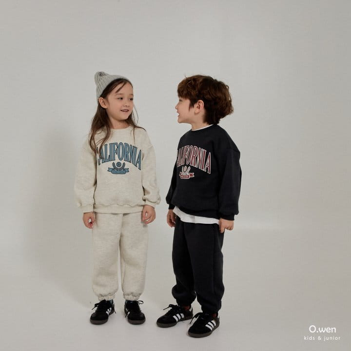 O Wen - Korean Children Fashion - #fashionkids - Califorina Top Bottom Set - 3