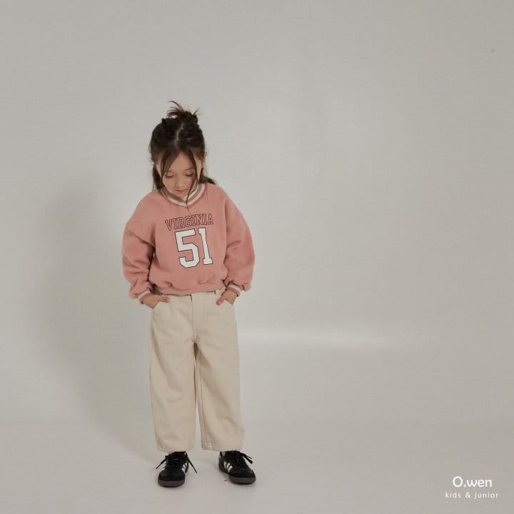 O Wen - Korean Children Fashion - #kidsshorts - Virginia Crop Sweatshirt - 12