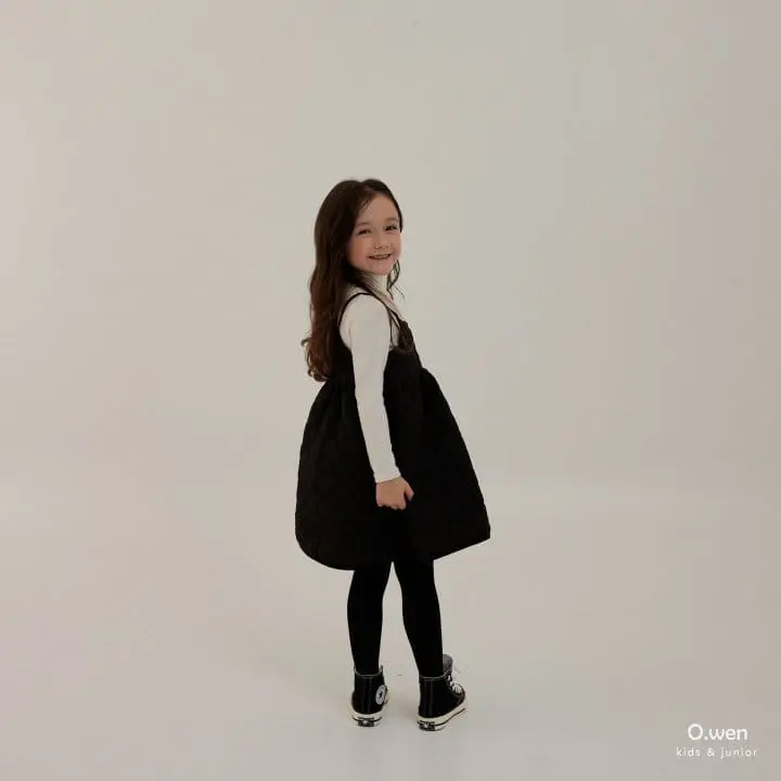 O Wen - Korean Children Fashion - #kidsshorts - Winter Bustier One-piece - 11