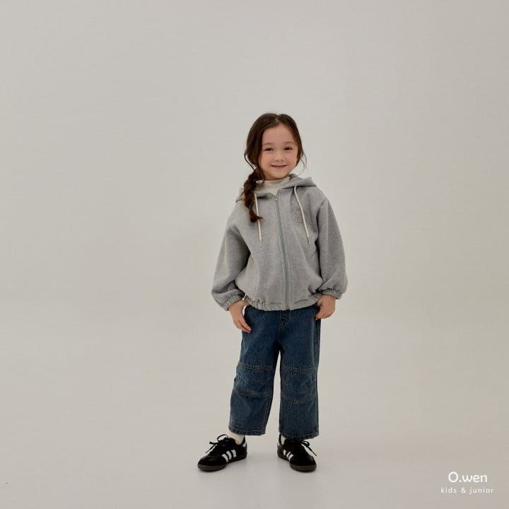 O Wen - Korean Children Fashion - #kidsshorts - 1983 Hoody Zip-up