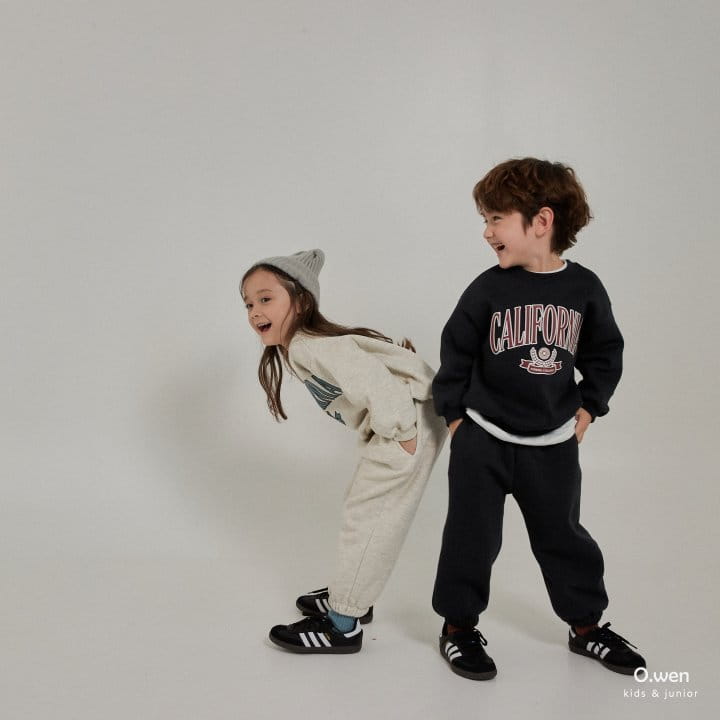 O Wen - Korean Children Fashion - #fashionkids - Califorina Top Bottom Set - 4