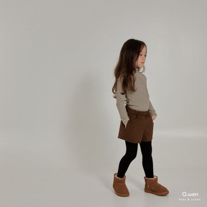 O Wen - Korean Children Fashion - #kidzfashiontrend - Fleece ST Half Turtleneck Tee - 3