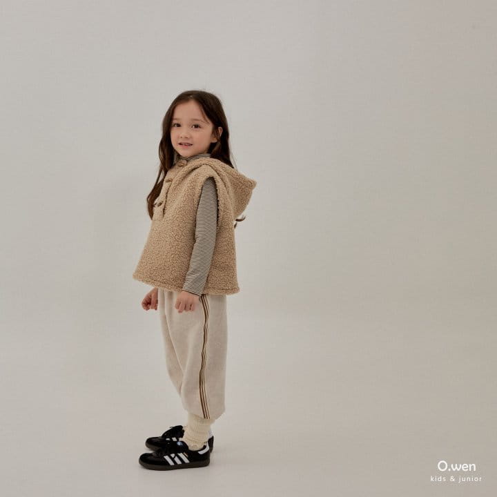 O Wen - Korean Children Fashion - #kidzfashiontrend - Dumble Hoody Vest - 2