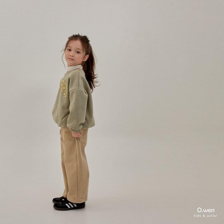 O Wen - Korean Children Fashion - #littlefashionista - Minial Slit Sweatshirt - 12