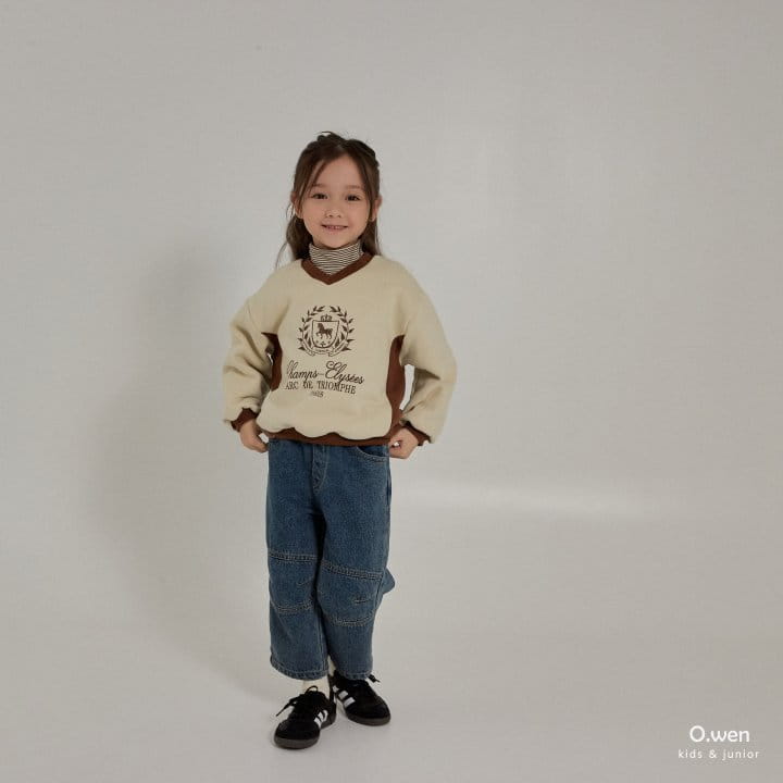 O Wen - Korean Children Fashion - #magicofchildhood - Winner Color Sweatshirt - 7