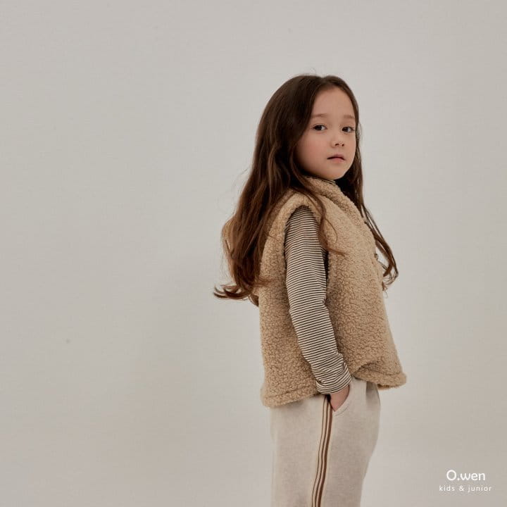 O Wen - Korean Children Fashion - #magicofchildhood - Dumble Hoody Vest - 5