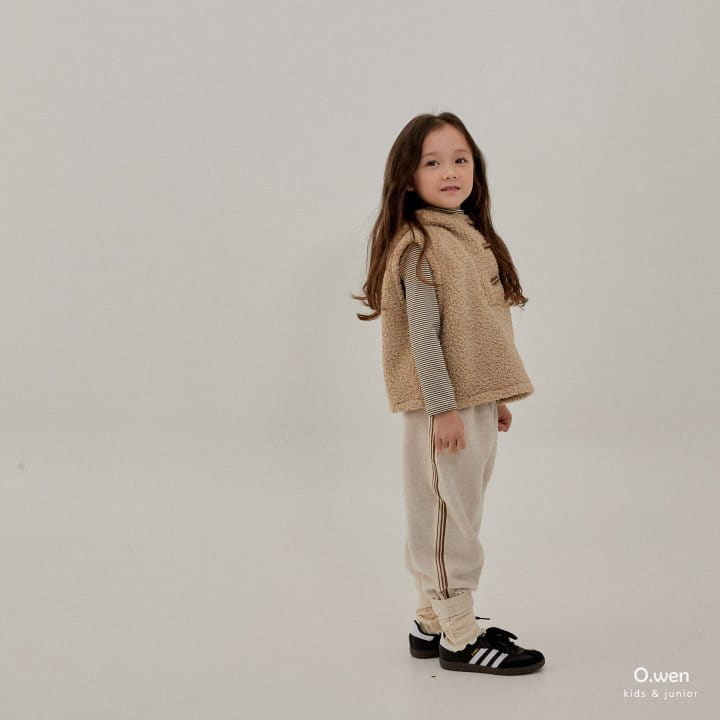 O Wen - Korean Children Fashion - #littlefashionista - Tape Pants - 4