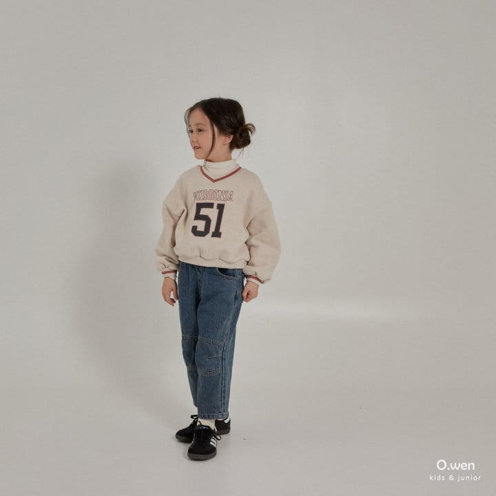 O Wen - Korean Children Fashion - #minifashionista - Virginia Crop Sweatshirt - 2