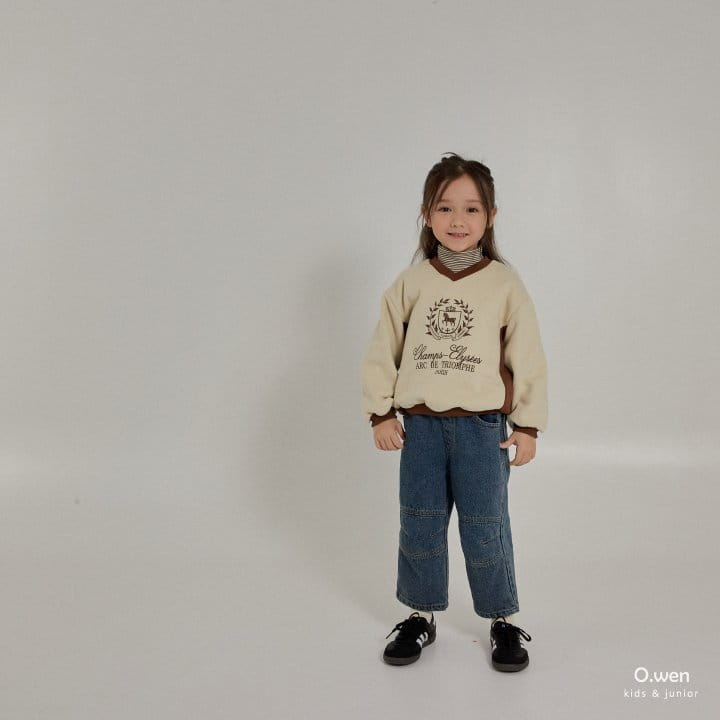 O Wen - Korean Children Fashion - #minifashionista - Winner Color Sweatshirt - 8