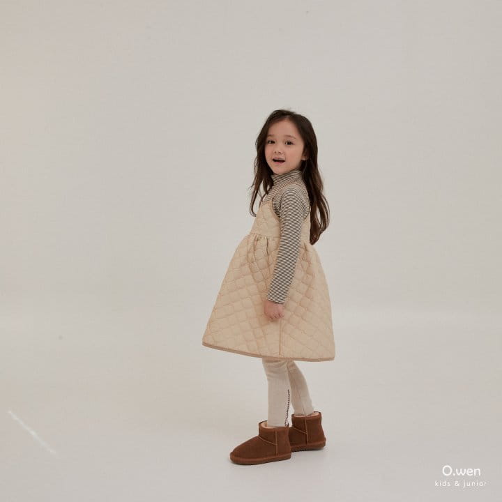 O Wen - Korean Children Fashion - #minifashionista - Fleece ST Half Turtleneck Tee - 7