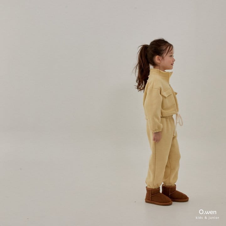 O Wen - Korean Children Fashion - #prettylittlegirls - Pocket Crop Zip-up Set - 12