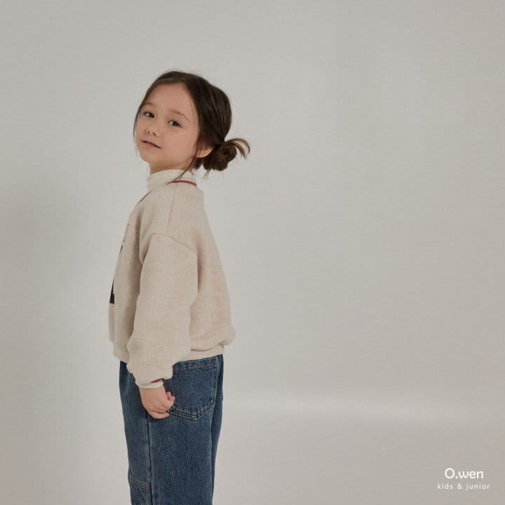 O Wen - Korean Children Fashion - #stylishchildhood - Virginia Crop Sweatshirt - 6