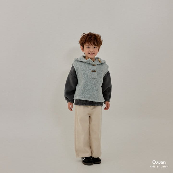 O Wen - Korean Children Fashion - #stylishchildhood - Dumble Hoody Vest - 10