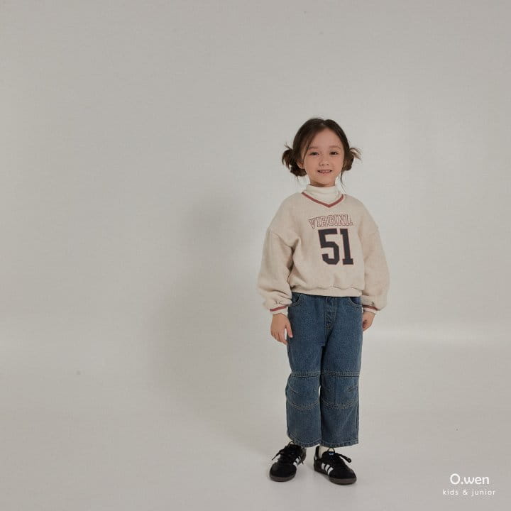 O Wen - Korean Children Fashion - #toddlerclothing - Virginia Crop Sweatshirt - 5