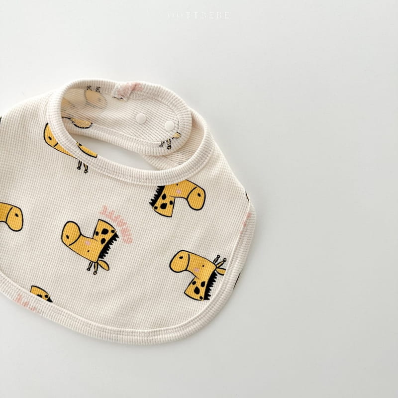 Oott Bebe - Korean Baby Fashion - #babyboutiqueclothing - Animal Bib - 11