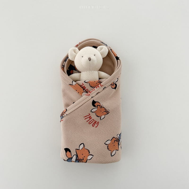 Oott Bebe - Korean Baby Fashion - #babyfashion - Animal Blanket - 12